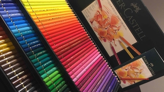 Faber Castell  Polychromos Colour Pencils  Set Of 120  UNBOXING [upl. by Dammahum730]