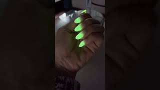 Uñas fosforescentes manicura nails manicurista [upl. by Sapphira959]