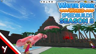 Water Park World  Finishing the Volcano  S8 E3 [upl. by Alat690]