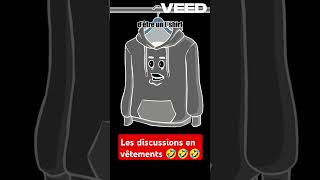 Les discussions entre vêtements 🤣🤣🤣 humour drole viralvideo animation video blague sketch [upl. by Reiss]