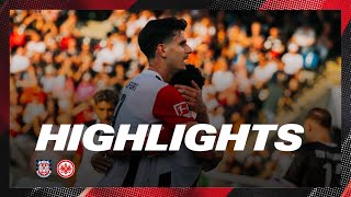 Brown und Matanovic glänzen im Stadtduell I FSV Frankfurt  Eintracht Frankfurt I Highlights [upl. by Bandler293]