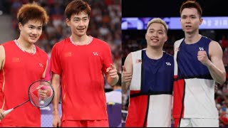 LiangWang CHN VS AaronSoh MAS Match Result Semifinal Badminton Olympic Games Paris 2024 [upl. by Yeclehc]