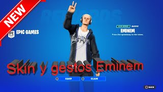 Skin Eminem en Fortnite mira como son EminemxFortnite EventoFinalEminem [upl. by Koressa948]