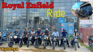 Royal Enfield bike ride ayodhya dham  hunter 350  bike reaction  ayodhya  pawanyadavVlogs [upl. by Eceinwahs]