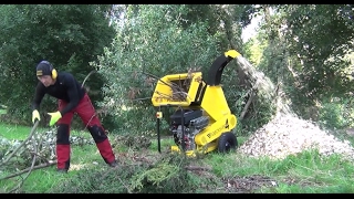 Haecksler 4 The fastest compact wood chipper Shredding more in less time [upl. by Hardy]