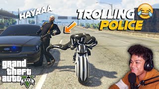 SIPAIN ang mga PULIS sa GTA 5 PRANK Car Chase  Billionaire City RP [upl. by Kelli]