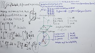 intégrales doubles et triples  Coordonnées sphériquesCoordonnées cylindriques  Partie 5 [upl. by Anissa]