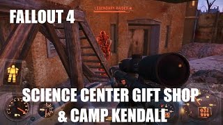 Fallout 4 Science Center Gift Shop amp Camp Kendall [upl. by Niles924]