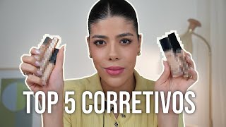 TOP 5 CORRETIVOS  DIOR GIVENCHY e MAIS  Carolina Barbosa [upl. by Llertnac]