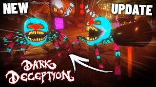 Dark Deception Chapter 5 New Gameplay Update amp Super Dark Deception News [upl. by Kehsihba]