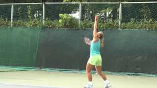 Sabine Lisicki ServeSlow Motion [upl. by Goodyear]