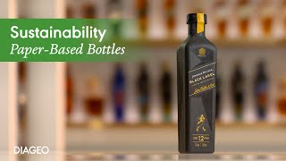 Diageo launches first 70cl paperbased bottle ontrade trial for Johnnie Walker  Diageo [upl. by Nonrev]