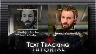 Smooth text tracking  Alight motion tutorial [upl. by Hnim160]