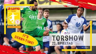 Torshow 22 Spieltag LOTTO Hessenliga 202425 [upl. by Francoise]