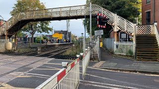 Nantwich Station Level Crossing  Cheshire [upl. by Pippo]