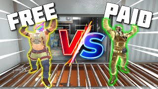 CAN FREE HACKS BEAT PAID CHEATS in SIEGE Twin Shells [upl. by Judith]