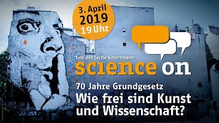 Science On – 70 Jahre Grundgesetz Talk [upl. by Moitoso]