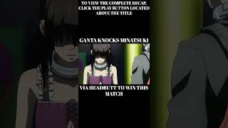 Ganta Knocks Minatsuki via Headbutt to win this Match [upl. by Demona]