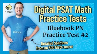 Digital PSATNMSQT Math  Practice Test 2 [upl. by Eahsal]