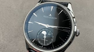 JaegerLeCoultre Master Ultra Thin Moonphase Q1368471 JaegerLeCoultre Watch Review [upl. by Suchta]