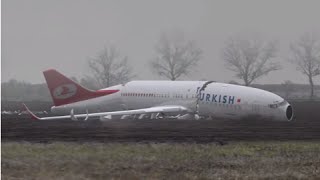 Animation  Turkish Airlines crashed during approach Boeing 737800  Dutch Safety Board [upl. by Disini10]