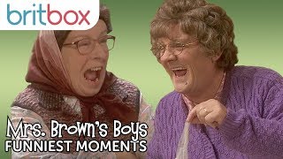 Mrs Browns Ultimate Funniest Moments  Mrs Browns Boys [upl. by Amelie]