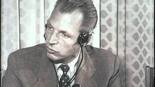 Interview with Chancellor Konrad Adenauer [upl. by Penthea]