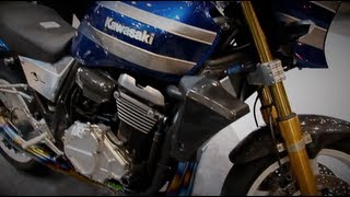 Kawasaki ZRX1200 DAEG Custom Bike by NOJIMA ENGINEERING [upl. by Gervase99]