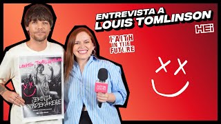 Interview LOUIS TOMLINSON  HEi Now [upl. by Alimak]