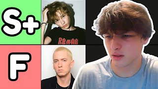 The Definitive White Rapper Tier List [upl. by Rolyat]