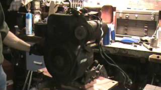 16hp Briggs and Stratton Vintage Briggs Bench Test Run [upl. by Newkirk]