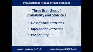 Statistics 101 Introduction to Probability and Statistics [upl. by Nathanial]