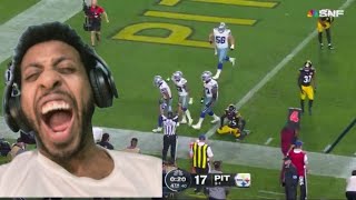 EPIC Clutch Plays Dallas Cowboys vs Pittsburgh Steelers Game Highlights Reaction [upl. by Anekahs641]