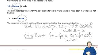 Chapter 4  Tax Adjusted Trading Profit – Individuals part 1  ACCA TXUK Taxation FA 2023 [upl. by Letsyrc158]