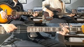 The Beatles  Maxwell Silver Hammer  Guitar And Bass Cover [upl. by Hplar]