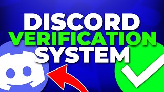 Make amp Setup a Discord Verification System [upl. by Harrus]