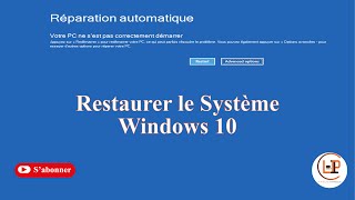 Comment Restauration du Système dexploitation Windows 10 [upl. by Llehsem]