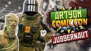 Artyom takes Juggernaut to Comic Con London 2024 [upl. by Fleece]