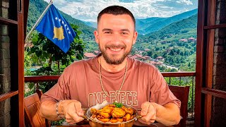 Das BESTE HÄHNCHEN der Welt 😍🍗 Te Halimi in Kosovo 🇦🇱🇽🇰 [upl. by Gnaoh]