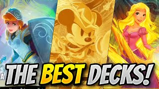 The WINNING decks from Disney Lorcana Challenge [upl. by Backler]