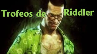 Batman Arkham Knight Trofeos de Riddler 4 Dirigibles de Stagg [upl. by Eimaj]