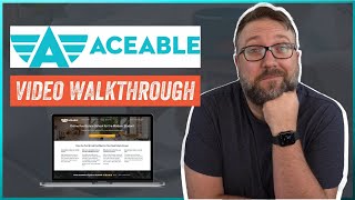 Aceable Agent Real Estate Online School Walkthrough amp Honest Review [upl. by Kcirddec]