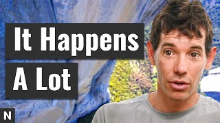 Alex Honnold on Closest Call When Free Soloing [upl. by Aniroz]