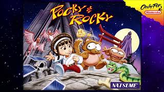 Pocky amp Rocky 21 Battle with Black Mantle SNESSFC  OST [upl. by Doralynne]