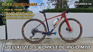 700x40c Gravel Tires sa 275 Mountainpeak RGF amp 29er Specialized S WORKS Epic ni Danilo Agas [upl. by Onirefez]