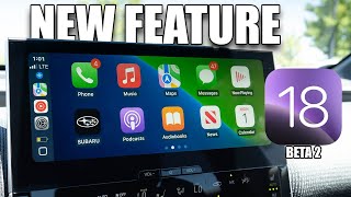 iOS 18  Every New Apple CarPlay Feature [upl. by Tekcirk]