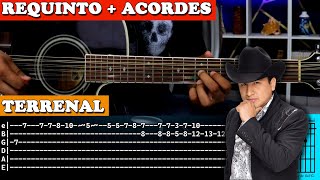 Tutorial  Terrenal  Julion Alvarez y su norteño banda  Requinto  Acordes  TABS [upl. by Razaile560]