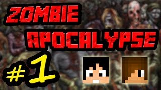 Tackle⁴⁸²⁶ Minecraft Custom Map  Zombie Apocalypse 1 บร๊ะเจ้าช่วยด้วย [upl. by Mickelson]