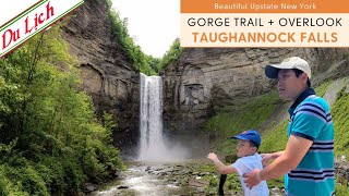 Travel New YorkTaughannock FallsThe Highest Waterfalls in the Eastern USA [upl. by Ailil]