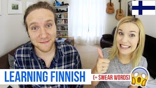 British Guy Learns FINNISH Plus swear words  Dave Cad with Cat Peterson [upl. by Lyndon36]